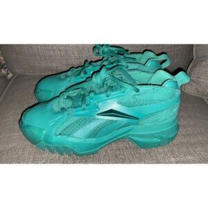 NEW Reebok Women's Club C Cardi B V2 Leather Emerald Green Shoes Size 6 GY7213